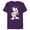 Purple, variant on Disney Donald Duck Birthday Flex - Short Sleeve Blended T-Shirt for Adults - Customized-Yellow