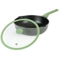 thumbnail image 2 of Kenmore Theodore 13 Inch Nonstick Cast Aluminum Saute Pan with Lid, 2 of 8