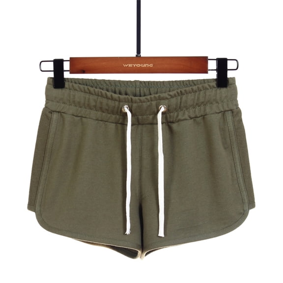 Vedolay High Waisted Shorts for Women Short for Womens 2023 Casual Loose Summer Beach Shorts,Green 4XL