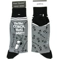 thumbnail image 6 of Men's I'm The Coach, That's Why! Socks, 6 of 7