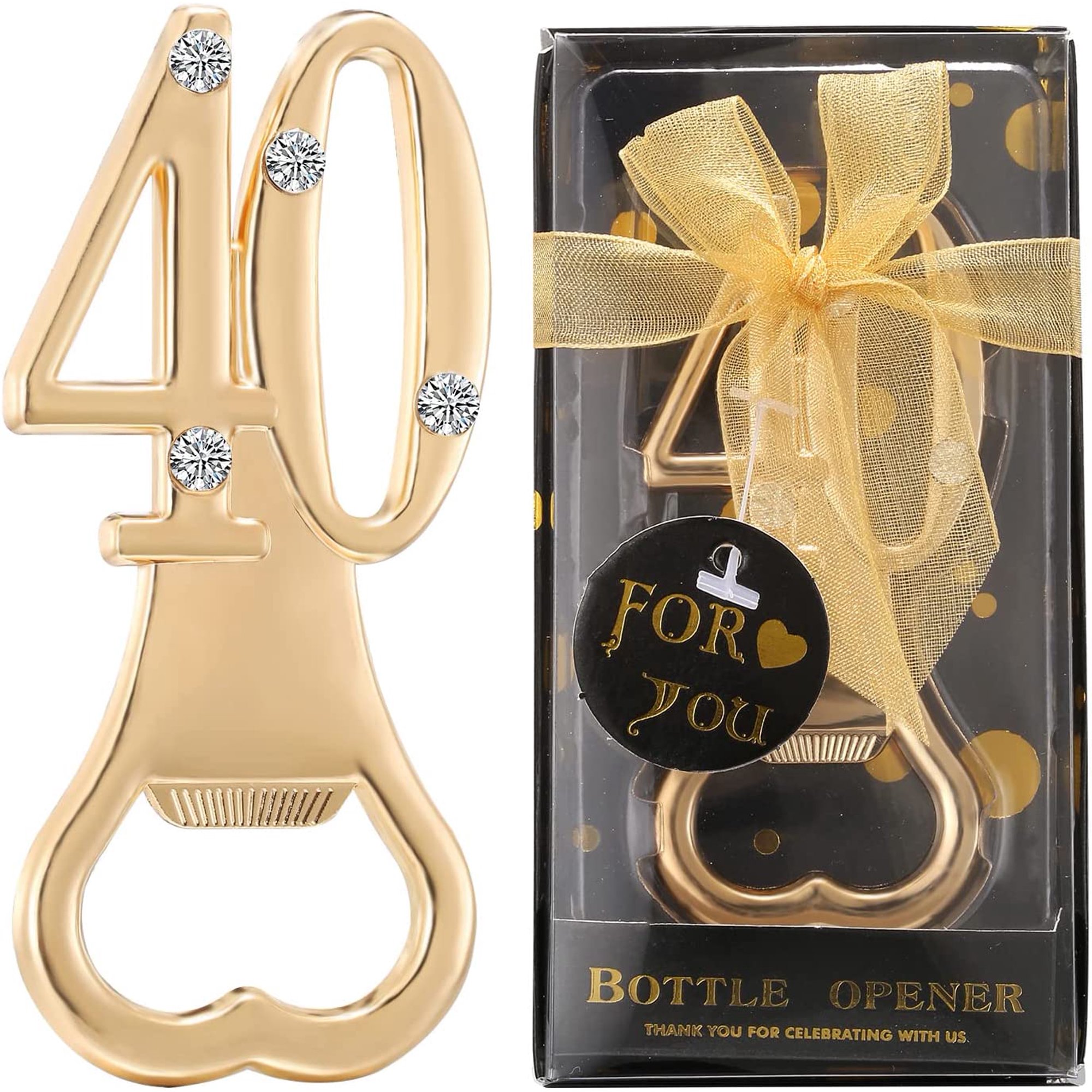 MAFNIO Discount 40th Birthday Bottle Opener for 40th Birthday