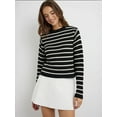 thumbnail image 2 of Striped Knitted Sweater, 2 of 5