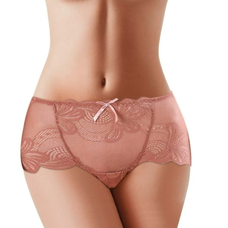 

Felwors Women s Casual Comfort Boyshort Womens Bikini Panties Underwear Lace Hipster Seamless Hi Cuts Size XL