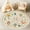 Color 2, variant on Washable Non Slip 4ft Round Rug, Cute Underwater Scene Marine Animals Sailboat Circle Area Rugs with Tassels Carpet for Nursery Bedroom Living Room Playroom Tent Rug Tent Castle