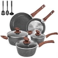 thumbnail image 1 of Set de utensilios de cocina M MELENTA Granite Ultra Antiadherente 11 piezas, 1 of 7