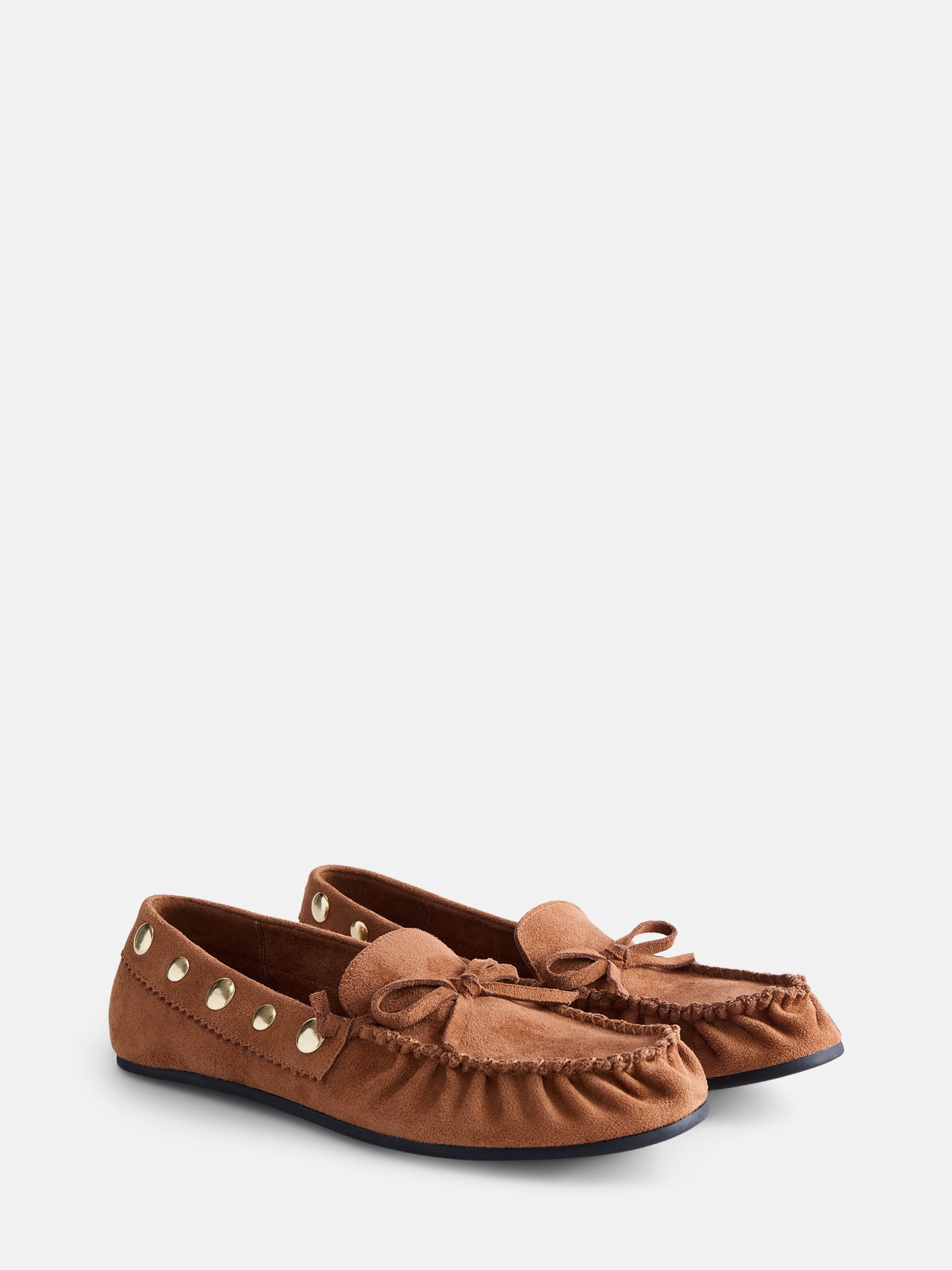 Scenario Women's Studded Moccasin Flats