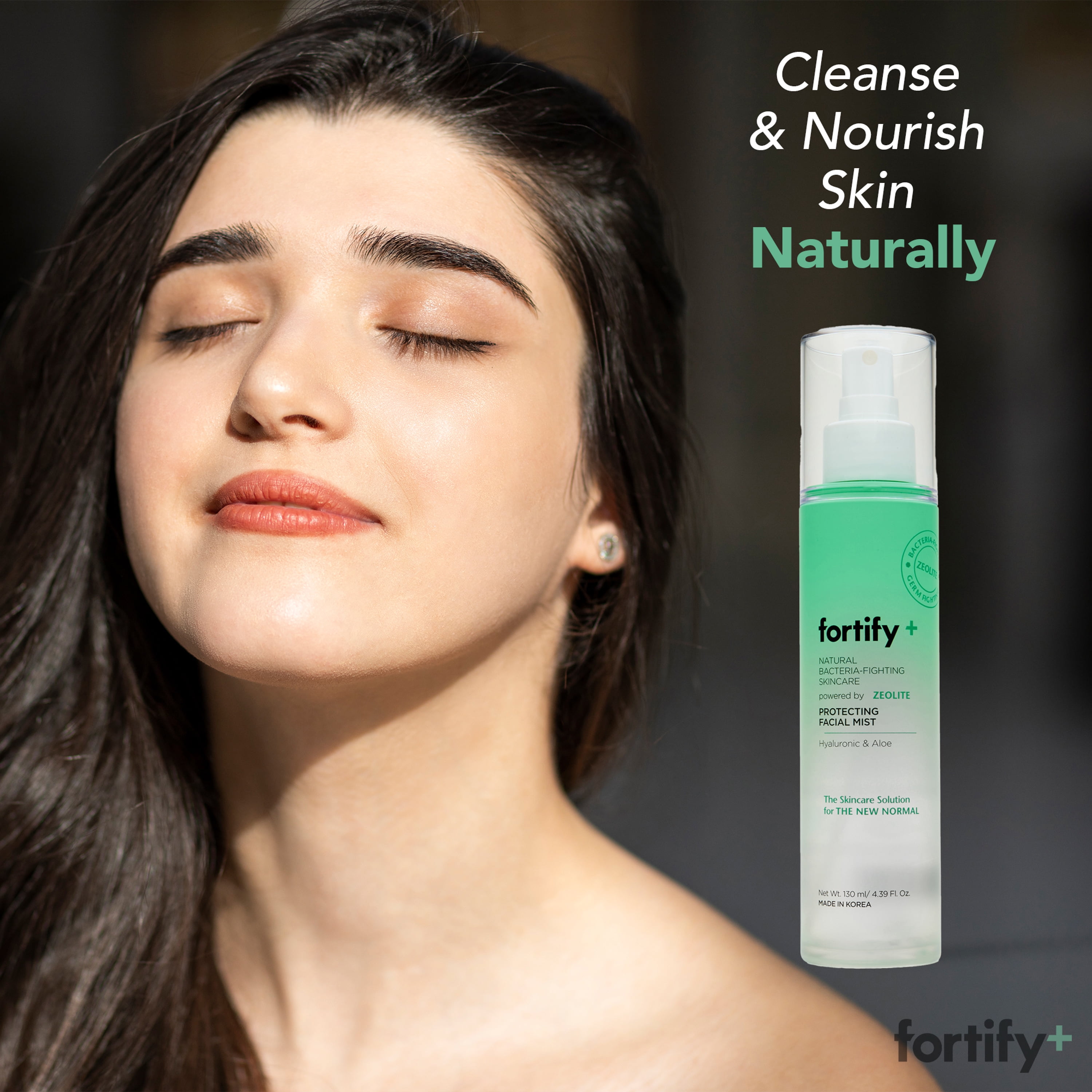 Fortify Facial Toner Mist, Setting Spray, 4.39 fl oz