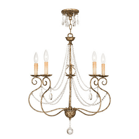 

World of Crystal St petersburg Chandeliers Hand Applied European Bronze
