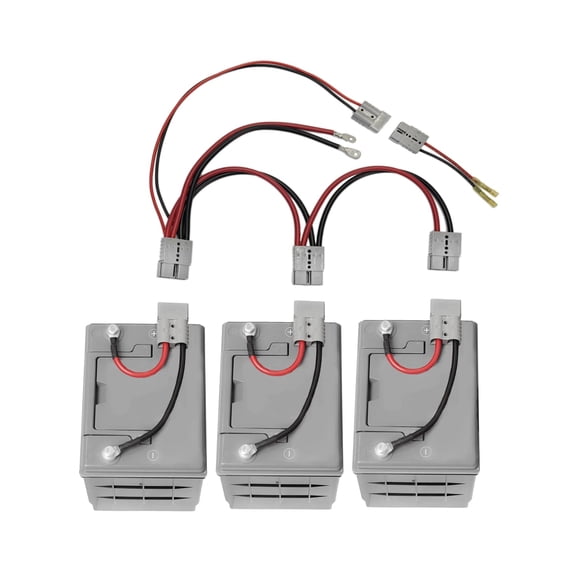 Conjunto de cables Connect-Ease RCE312SLR con conexión de batería de 3 x 12 V