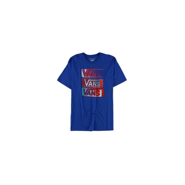 Camiseta gráfica Vans Tall Boy para hombre azul XX-Large