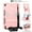 Rosegold, variant on Allytech Case for Samsung Galaxy Tab S6 Lite 10.4" 2020/2022 Model (SM-P610/P613/P615/P619), Rugged Case with Hidden Kickstand & Adjustable Shoulder Strap, Silicon Edges Shockproof Case, Black