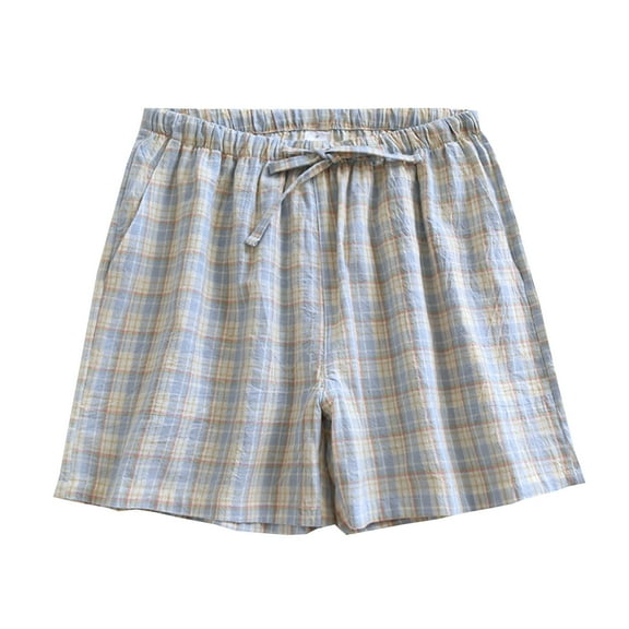 Ashirexll Women's Shorts, Summer Shorts for Women, Elastic Waist Summer Solid Casual Outing Shorts Pants