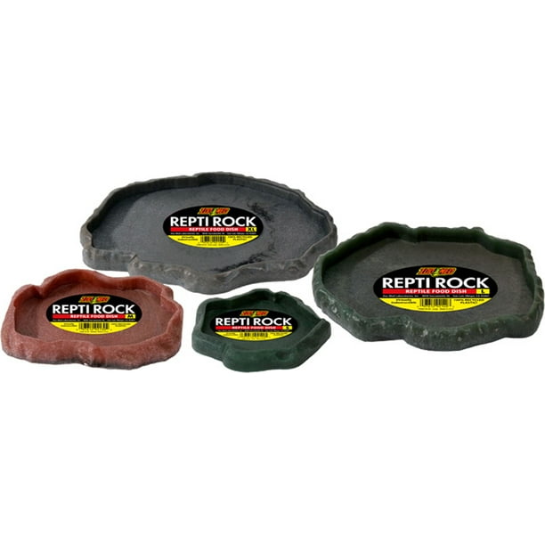 Zoo Med Reptile Rock Food Dish Extra Large