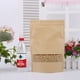 thumbnail image 4 of Bolsa de papel kraft transparente esmerilada con ventana a prueba de humedad, bolsa de embalaje para alimentos, frutos secos, bolsa de papel sellada para embalaje de té, 4 of 5