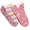 Pink, variant on Women's Shortie Cabin Socks, 2-Pack, S-M / L-XL