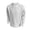 White, variant on Fgnfyis Men's Hoodless Sweatshirt - Unisex Autumn Solid Color Round Neck Style Casual Wear for Everyday Activities Versatile Comfortable Layering Apparel Sweatshirt for Men Light Gray L