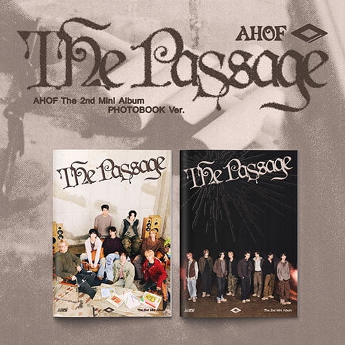 AHOF - [THE PASSAGE] 2nd Mini Album PHOTOBOOK RANDOM Version