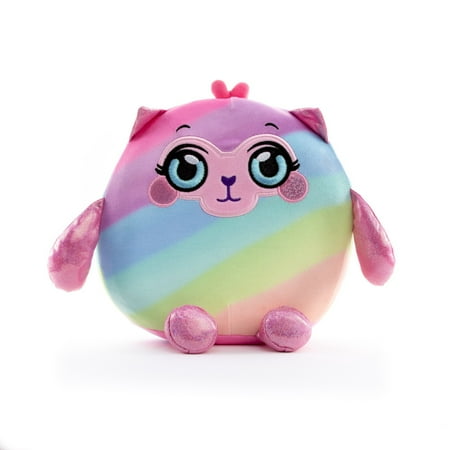 Mushmeez Squeezy, Squishy, Moldable Plush. Stuffed Animal, Large Llama