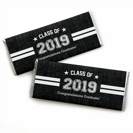 - All Star Grad - 2019 Graduation Candy Bar Wrappers Party Favors - Set of 24