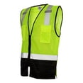 thumbnail image 2 of Kishigo Black Bottom Mesh Class 2 Vest, 2 of 5