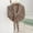 Coffee, variant on Women's Knotted Shawl Wraps Stripes Knitted Scarf Travel Sweater Cape Shoulder Tops for Fall Winter