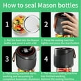 thumbnail image 3 of Scelleuse sous Vide, Scelleuse de Bocaux Rechargeable pour Camping, 3 of 7