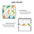 thumbnail image 3 of Rocae Dinosaur for High-grade Leather Tissue Box, Exquisite Fashionable Design, Office Tissue Box, Waterproof Family Tissue Box, 3 of 8