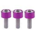 thumbnail image 1 of Juego de 3 arandelas de guardabarros de aluminio anodizado M8 Tornillos Tornillos Compartimiento del motor Baoblaze Kit De Arandelas Copa, 1 of 6