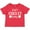 Red, variant on Inktastic Dad's Cricket Buddy Boys or Girls Toddler T-Shirt
