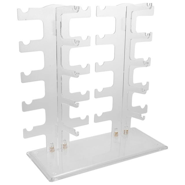 EIGTHTAIL Glasses Display Stand Organizer Rack Storage Shelf Sun Sunglasses Holder for Desk Frame