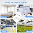 thumbnail image 2 of Riwcyla Intelligent Air Housekeeper 6,En,1 Moniteur de Qualité de l'Air PM2.5FormaldehydeTVOCCO2TemperatureHumidity pour Maison Bureau, Parfait pour une Utilisation Quotidienne, Activités de Plein Air, Voyage et occasions Décontractées, 2 of 6