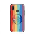 thumbnail image 6 of LYM-Phone Case For Xiaomi Mi 8, Durable Back Cover Cartoon Waterproof Soft Case Glitter TPU Rotatable stand Quicksand Dirt-resistant cute Anti-knock Skin feel silicone Fashion Design, 6 of 9