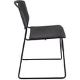 thumbnail image 4 of Cain 60" x 24" Grey Training Table and 2 "M" Stack Chairs, Multiple Colors, 4 of 7