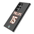 thumbnail image 2 of Keyscaper Jaelan Phillips Black Miami Dolphins Galaxy Magnetic Bump Case, 2 of 7