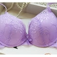 thumbnail image 6 of French Famous brand transparent bra romantic temptation lace bra set young women underwear set push up bra and panty set, 6 of 6