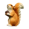 thumbnail image 1 of Almencla Statues Squirrel d'Extérieur Fantaisie en Résine Résistante aux Intempéries Figurines Squirrel pour Présentoir de Fée, 1 of 8
