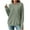 Green, variant on Admvng Women's Hoodie Ribbed Knit Drawstring Hood Kangaroo Pocket Oversized Long Sleeve Solid Casual Pullover Sweatshirt Tops