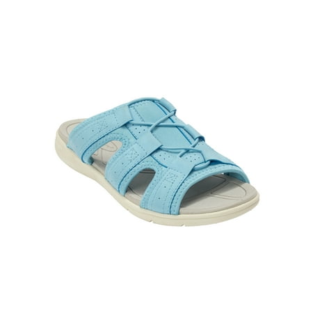 

Comfortview Women s (Wide Widths Available) The Alivia Water Friendly Slip On Sandal