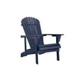 thumbnail image 2 of W Unlimited SW2101NV-CHOT Earth Collection Adirondack Chair with Phone & Cup Holder, Navy, 2 of 5