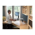 thumbnail image 5 of Ergotron WorkFit-A Sit-Stand Workstation w/Worksurface+, LCD LD Monitor, Aluminum/Black, 5 of 8