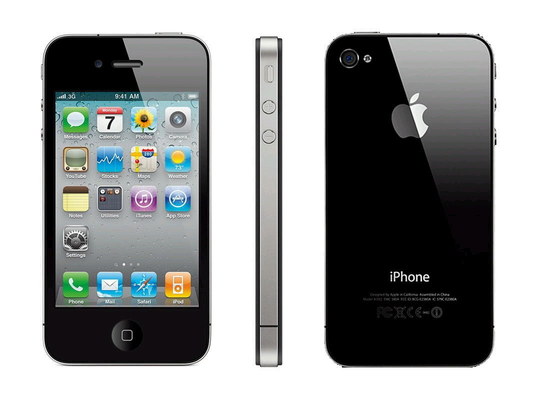 Buiten oorsprong elkaar iPhone 4 32GB Black (Verizon) Refurbished - Walmart.com