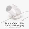 thumbnail image 3 of Meta Quest Compact Charging Dock — Works with Meta Quest 3/3S — Extended Headset Charging Cable — Wireless Charging for Touch Plus Controllers, 3 of 6