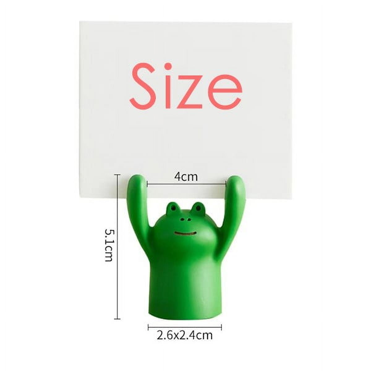 Pick A Better Dad Father's Festival Quote Memo Holder Cartoon Animal Frog Stand Decoration
