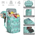 thumbnail image 3 of Rustic Insulated Backpack Cooler - 20L Soft Cooler Bag, Artistic Design for Outdoor Enthusiasts, 3 of 6