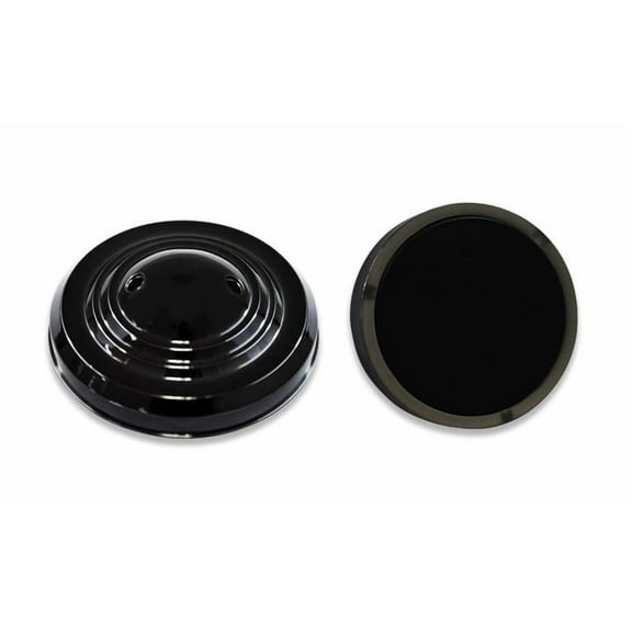 2-Hole Weighted Desktop Flag Stand for 4x6 inch flag (Black)