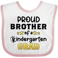 thumbnail image 3 of Inktastic Proud Brother of a Kindergarten Grad Boys Baby Bib, 3 of 4