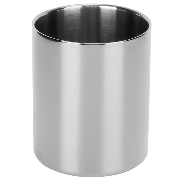 Oubit Bougie Tasse, en Acier Inoxydable Crayon Tasse Vases de Fleurs Crayon Tasse Qualité Inégalée