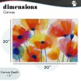 thumbnail image 4 of Stupell Industries Modern Poppies At Golden Hour Canvas Art, 30 x 20, by Chromatic Storm Studio, 4 of 8
