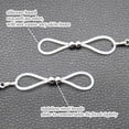thumbnail image 2 of Fake Nipple Piercing Jewelry Nipple Chain Non Piercing Adjustable Silicone Band, 2 of 4