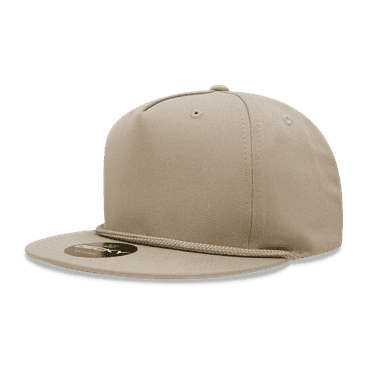 Decky 1041 Classic Flat Bill Golf Cap - Khaki